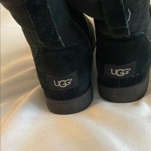 UGG Dark Suede Ankle Boots